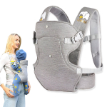 Ergonoomiline sling-kott lapsekandja 3 kandeasendiga LIVMAN