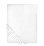 Voodilina kummiga Qidordour 140 x 200 x 30 cm, valge