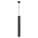 Plafoonikujuline must LED lamp "TARTU" 10W, 700mm