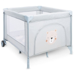 Kokkupandav voodi madratsi ja kotiga Teddy Bear