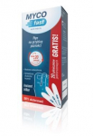 Kiire toimega 5 ml MYCOfast koos 20 k&uuml;&uuml;neviiliga - t&auml;iuslik k&uuml;&uuml;nehooldus, MYCOfast Nagų Priežiūros Komplektas su 5 ml Gelio + 20 Failų