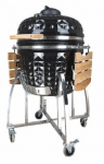 Grill Kamado Euroliux AU-26 BBQ, 145x127x123 cm, must