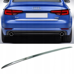 Audi A4 B9 Sedan - CHROM pagasiruumi kaane liistud