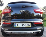 KIA Sportage III - CHROM LEAF Tagumine pagasiruumi kaas