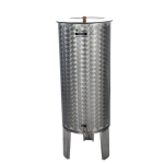 Mahuti 100l jalgadel, roostevaba, zottel