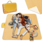 Rannapiknikuvaip Rivex, Kollane, 145x200cm