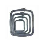 Nurge ruut (ristk&uuml;likukujuline) tikkimisr&otilde;ngad 25x28 cm (hall) Nurge170-14GREY