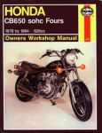Honda CB650 Sohc Fours (78 - 84) 2nd Revised edition