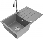 Graniidist k&ouml;&ouml;givalamu Mexen Bruno koos segisti ja sifooniga, Grey/Chrome