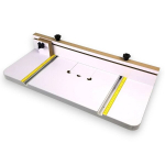 Puurpingi lauaplaat koos juhiku ja profiiliga 605x300x25mm