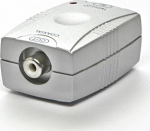 digitaalne audiosignaali muundur, optiline koaksiaaliks, toslink f cinch f-ks, dc adapter sees