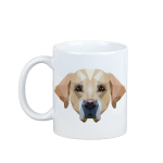 Labradori retriiver - tass pildiga ja geomeetrilise koeraga Art-Dog tass, S