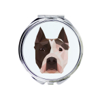Ameerika staffordshire terjer - peegel pildiga ja geomeetrilise m&auml;rgiga br&auml;ndilt Art-Dog, XS