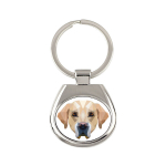 Labradori retriiver - geomeetriline v&otilde;tmehoidja ripats pildi ja tekstiga Art-Dog, XS