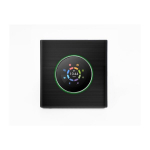 Programmeeritav termostaat Feelspot WTH08.16B WiFi, must, Tuya, Smart Life