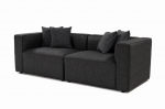 Diivan Mora XL 2 iste, must