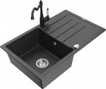 Graniidist k&ouml;&ouml;givalamu Mexen Bruno segisti ja sifooniga, Black granite/Black