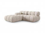 Modulaarne diivan Micadoni Bellis, 282x94x64 cm, valge