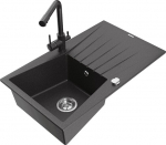 Graniidist k&ouml;&ouml;givalamu Mexen Cesar segisti ja sifooniga, black granite