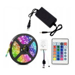 Hele RGB LED riba koos konsooli ja adapteriga 5M