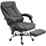 Ergonoomiline kontoritool massaažifunktsiooniga, 65x104x160cm, hall