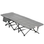 Kokkupandav lamamistool, 1 k&uuml;ljetasku, 1 topsihoidja, 68 cm x 186 cm x 48 cm, Must + Valge