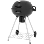 Kergrill, &Oslash;54 cm grillrest, soojendusrest, alus, tuhasahtel, termomeeter, 55 x 65 x 89 cm, must