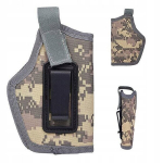 PISTOLET ASG UNIVERSAL EXTERNAL/INTERNAL Glock 9mm 38 357 CAMO holster