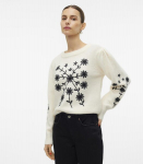 Vero Moda naiste kampsun 10314221*02, valge/must, XL