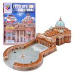 3D puzzle P&uuml;ha Peetri basiilika Vatikan 61 tk ruumiline puzzle ZA1578
