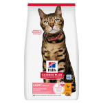 Hill's Science Plan Adult Light kuivtoit kassidele kanaga, 1,5kg