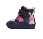 Nahast talvesaapad D.D.STEP, W029-42392-W, sinine
