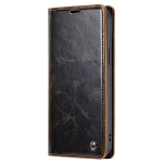 &bdquo;CaseMe&ldquo; Leather Tugev tahke kaaned - pruun (iPhone 15)