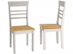 2 tooli komplekt Notio Living Marilyn, valge