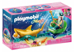 70097 PLAYMOBIL&reg; Magic, Mere kuningas koos kuldse haiga
