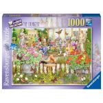 Ravensburger pusle 1000 tk Kohvik looduse keskel