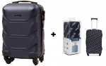 Suur kohver Wings TD147 L, sinine + kest