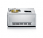 SEVERIN EZ7405 Sorbetiere Yogurt maker 2 in 1 - Innovative function for making ice cream sorbets and yoghurts / brushed stainles