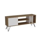 TV laud Kalune Design Mistico 140 cm, pruun/valge