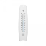 &Otilde;ue termomeeter 26cm valge, White line Bradas