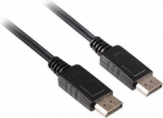 DisplayPort kaabel - ASSMANN - AK-340103-020-S - Kahekordne kaitse - Lukustatav pistik - DPCP