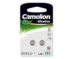 Camelion patareid Alkaline Button celles 1.5 V, LR41/AG3/LR736/392, 2 tk