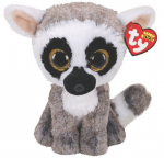 Pl&uuml;&uuml;sist leemur TY Beanie Boos Linus, 15 cm, 36472