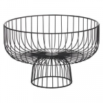 Puuviljakorv, 28cm, metall