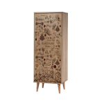 Jalan&otilde;udekapp Kalune Design 863, pruun/tamme v&auml;rv