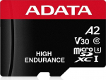 M&auml;lukaart ADATA AUSDX128GUI3V30SHA2-RA1 Memory Card 128 GB, MicroSDXC, Flash memory class 10, Adapter, 80 MB