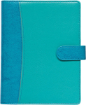 Boss N&auml;dal A5 horisontaal, LUX kaaned (T&Uuml;RKIIS), Boss Week A5 horizontal, LUX covers (turquoise)