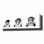 Reproduktsioon Don't see / Don't hear / Don't speak