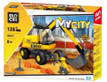 Konstruktor Blocki MyCity ekskavaator, KB0227 126tk