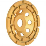 Draumet Diamond Cup ratas 125 mm betoon / universaalne 125 mm x 22,2 mm kaherealine lihvketas nurklihvijate p&otilde;randalihvijatele